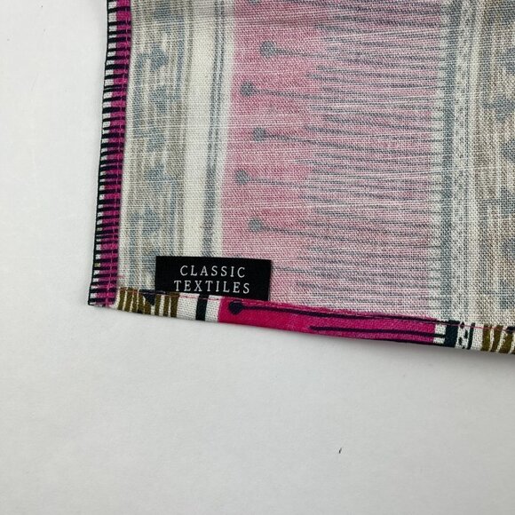 Classic Textiles Mat Pink Black Striped - Picture 2 of 6